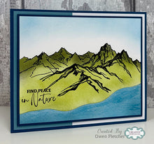 Woodware A6 Clear Stamp Set - The Summit