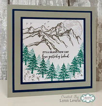 Woodware A6 Clear Stamp Set - The Summit