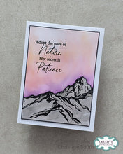 Woodware A6 Clear Stamp Set - The Summit