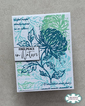 Woodware A6 Clear Stamp Set - Autumn's Crown