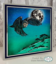 Woodware A6 Clear Stamp Set - On Silent Wings