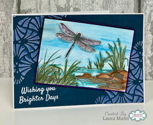 Woodware A6 Clear Stamp Set - The Fisherman