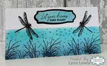 Woodware A6 Clear Stamp Set - The Fisherman