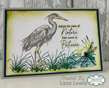 Woodware A6 Clear Stamp Set - The Fisherman