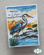 Woodware A6 Clear Stamp Set - Nature's Peace