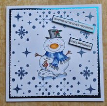 Woodware A6 Clear Stamp Set - Puddles