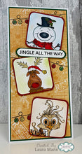 Woodware A6 Clear Stamp Set - Geoff