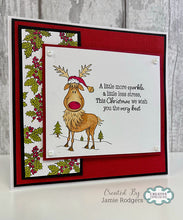 Woodware A6 Clear Stamp Set - Rodney