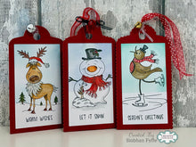 Woodware A6 Clear Stamp Set - Rodney