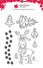 Woodware A6 Clear Stamp Set - Rodney