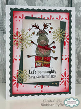 Woodware A6 Clear Stamp Set - Roxy