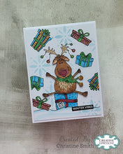 Woodware A6 Clear Stamp Set - Roxy