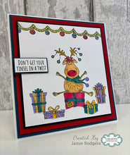 Woodware A6 Clear Stamp Set - Santa Knows Best
