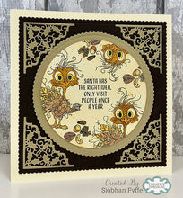 Woodware A6 Clear Stamp Set - Santa Knows Best