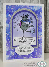 Woodware A6 Clear Stamp - Celestial Star Background