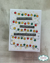 Woodware A6 Clear Stamp Set - Festive Garlands