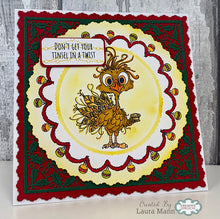 Woodware A6 Clear Stamp Set - Festive Garlands