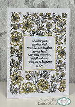 Woodware A6 Clear Stamp - Meadowsweet