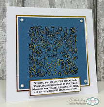 Woodware A6 Clear Stamp Set - Forest Stag