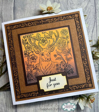 Woodware A6 Clear Stamp Set - Forest Stag