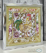 Woodware A6 Clear Stamp Set - Regal Rooster