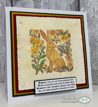 Woodware A6 Clear Stamp Set - Watchful Hare