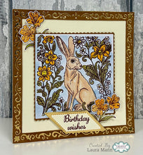 Woodware A6 Clear Stamp Set - Watchful Hare