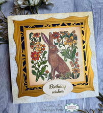 Woodware A6 Clear Stamp Set - Watchful Hare