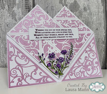 Woodware A6 Clear Stamp Set - Wildflowers