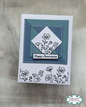 Woodware A6 Clear Stamp Set - Wildflowers