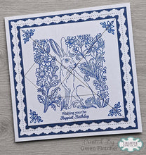 Woodware A6 Clear Stamp Set - Woodblock Impressions