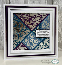 Woodware A6 Clear Stamp Set - Piece by Piece