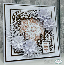 Woodware A6 Clear Stamp Set - Winter's Love