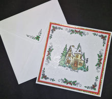 Woodware A6 Clear Stamp Set - Holly and Pine Sprigs