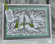 Woodware A6 Clear Stamp Set - Silent Night Cottage