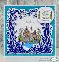 Woodware A6 Clear Stamp Set - Glade Mill Haven