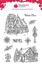 Woodware A6 Clear Stamp Set - Frostmere Manor