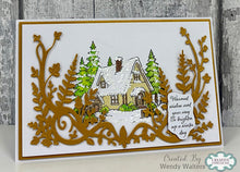 Woodware A6 Clear Stamp Set - Hoarfrost Hall