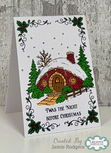 Woodware A6 Clear Stamp Set - Snowfall Haven