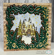 Woodware A6 Clear Stamp Set - Snowfall Haven