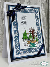 Woodware A6 Clear Stamp Set - Old Bridge Bakehouse