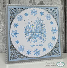 Woodware A6 Clear Stamp Set - Old Bridge Bakehouse