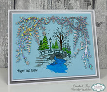 Woodware A6 Clear Stamp Set - Old Bridge Bakehouse