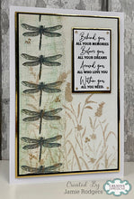 Woodware 6 x 6 Stencil - Whispering Grass