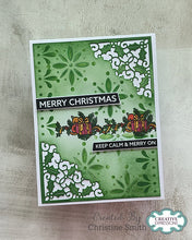 Woodware 6 x 6 Stencil - Spangles