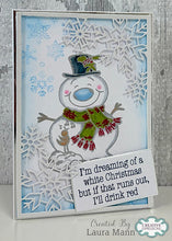 Woodware 6 x 6 Stencil - Nordic Frost