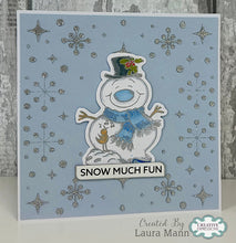 Woodware 6 x 6 Stencil - Nordic Frost