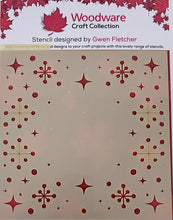 Woodware 6 x 6 Stencil - Nordic Frost