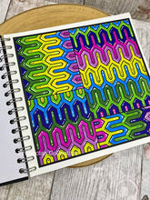 Woodware 8 x 8 Paper Pad - Doodle Colouring Pages