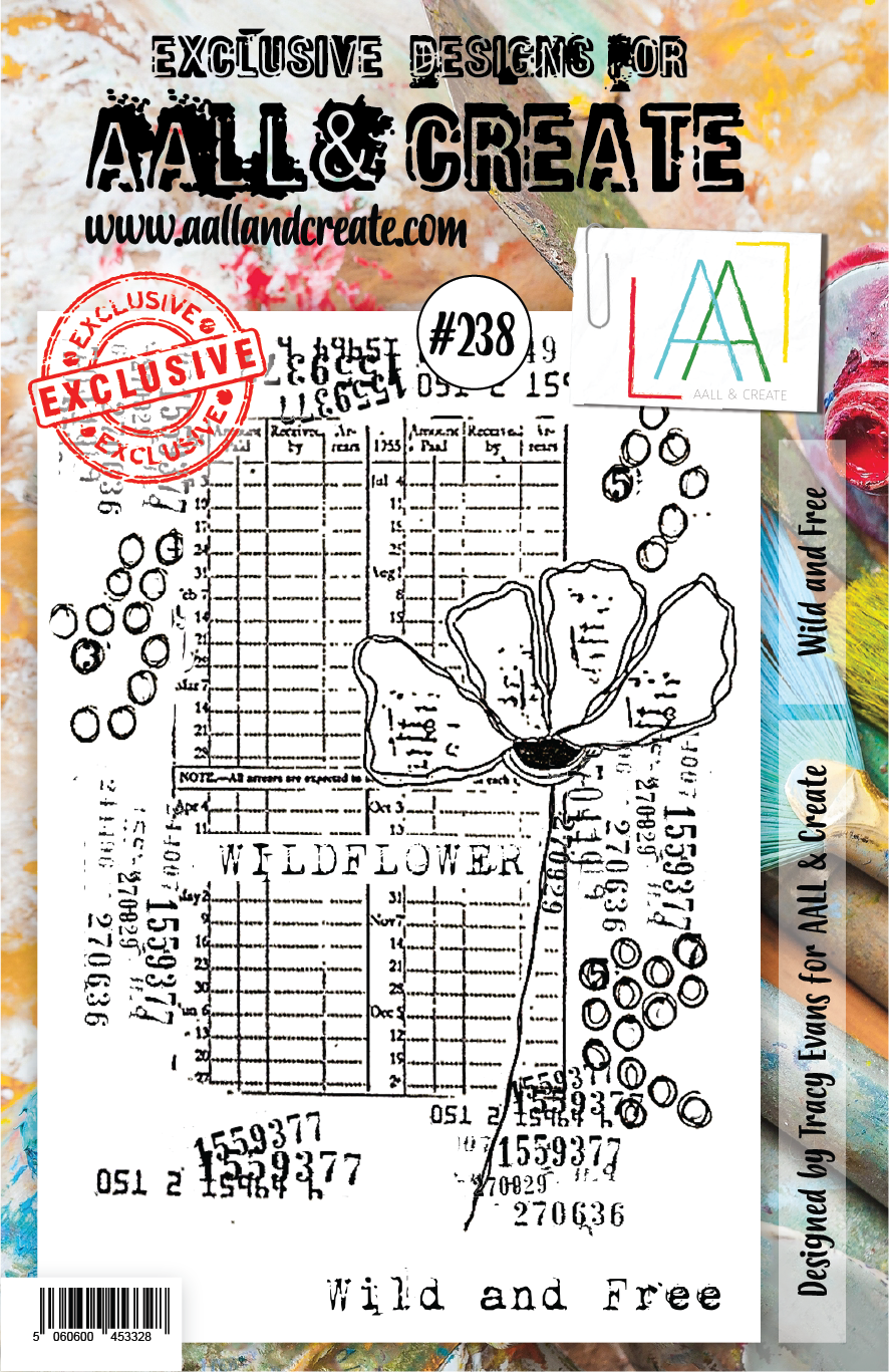 AALL & Create A5 Stamp Set #238 - Wild and Free